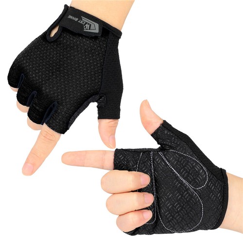 WEST BIKING Breathable Cycling Short Half Finger Gloves Road Bike Sports Gloves - Picture 6 of 33