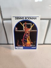 1989-90 NBA Hoops Dennis Rodman #211 Detroit Pistons The Worm