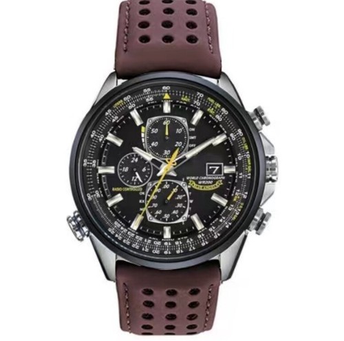 Orologio da polso uomo CITIZEN Blue Angels cintura moda quarzo business watch - Foto 11 di 11