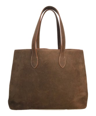 IL MICIO DI HIDETAKA FUKAYA Suede tote bag A-1 BOHO TOTE brown | eBay 