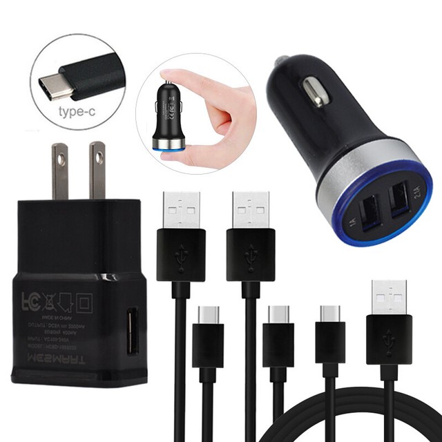 USB Wall Car Plug Charger Cable For Motorola Moto Z4 Z3 Z G6 Plus G7