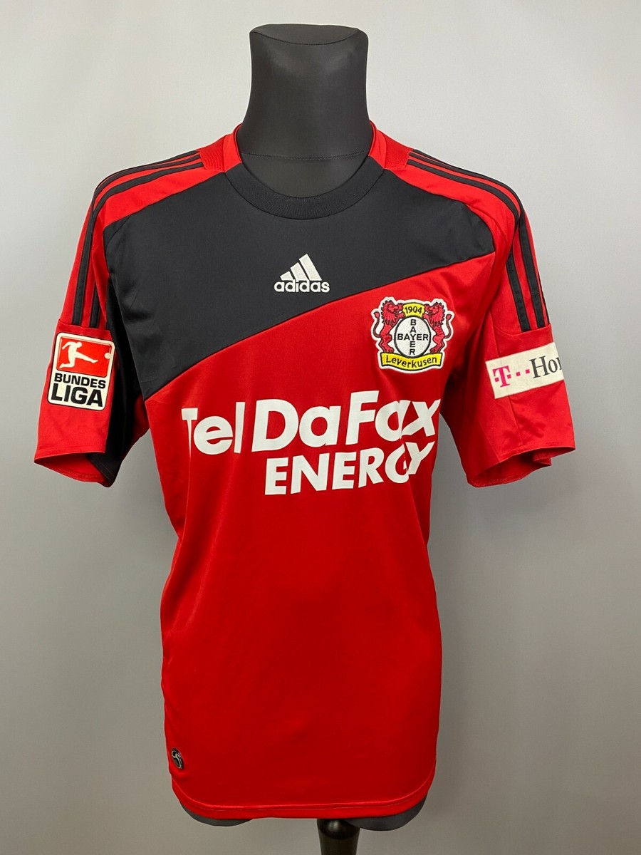 BAYER LEVERKUSEN 2008 2010 BARNETTA HOME SHIRT AUTOGRAPH