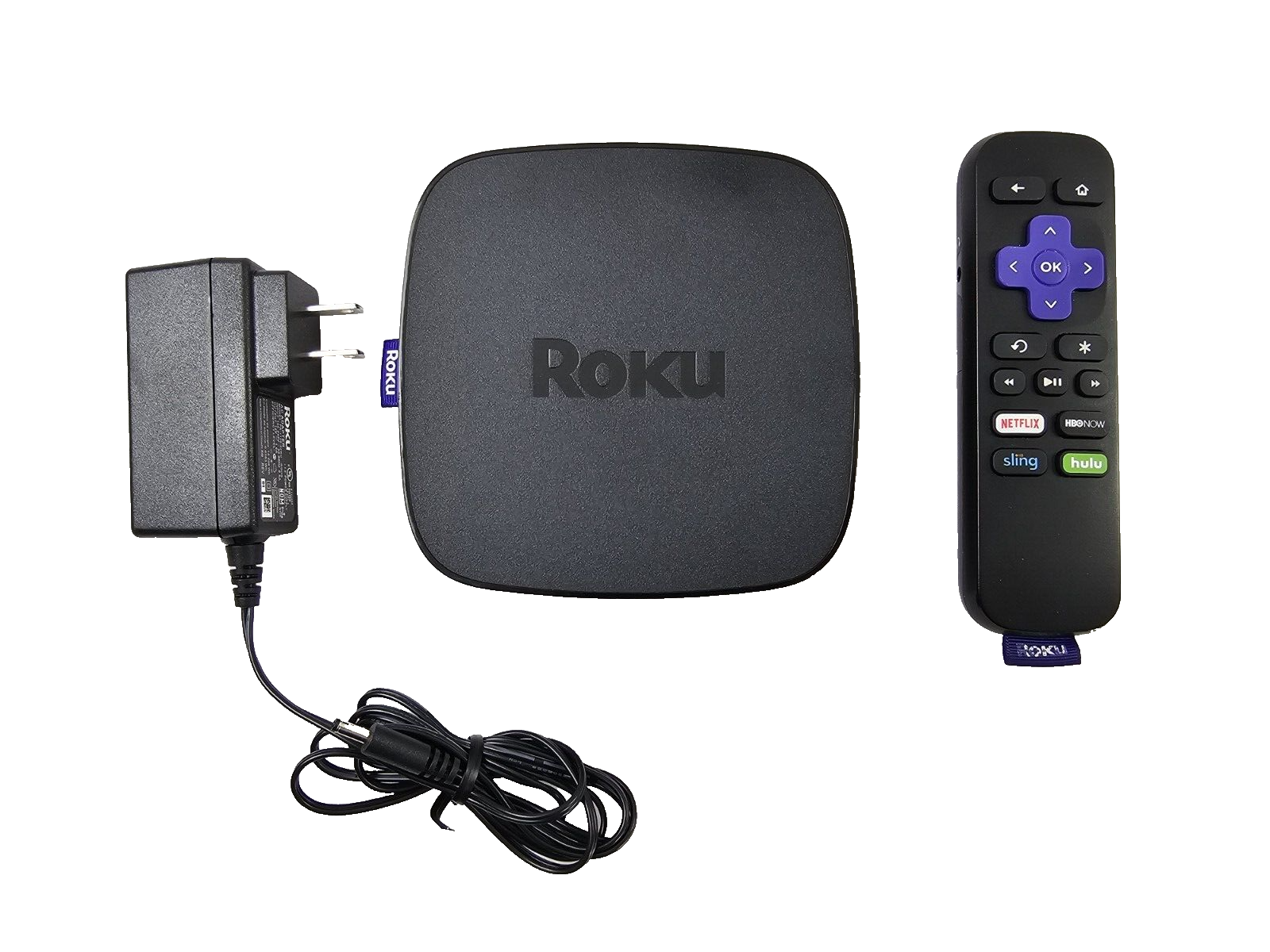 Roku Premiere+ 4630x Streaming Media Player 4K UHD HDR w/ Remote & AC ...
