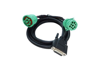 MITOB DB15 to Green Type 2 J1939 Male and Female Splitter Y Cable for ...