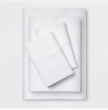 Threshold White 400 Thread Count Cotton Satee...