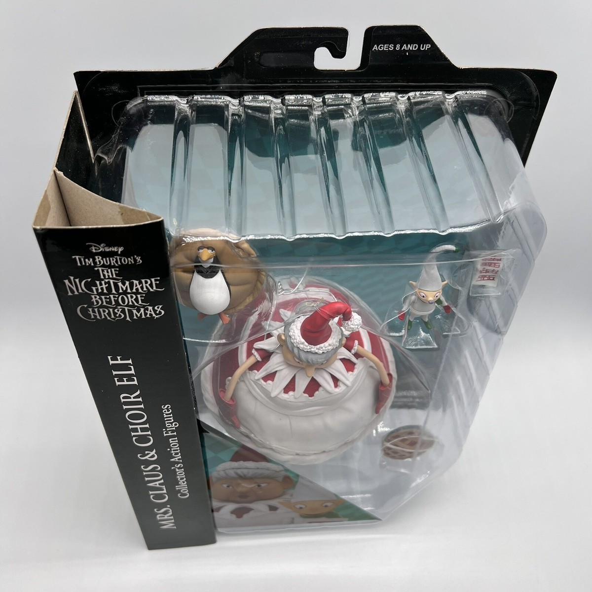 Nightmare Before Christmas Mrs Clause And Choir Elf Action Figure