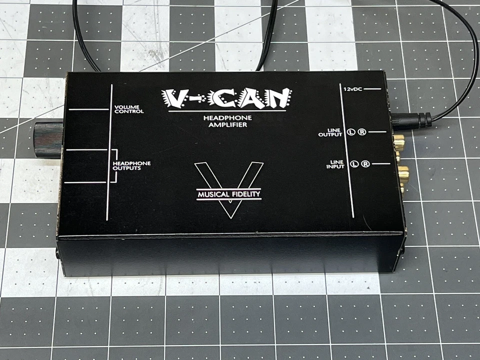 Amplificador de auriculares Musical Fidelity V-CAN funciona muy bien RARO consultar fotos por favor 🔥🔥 Foto 2 de 4