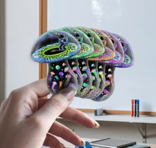 Tripping on Space Mushrooms Sticker - Shroomaniac Brand - multiple sizes