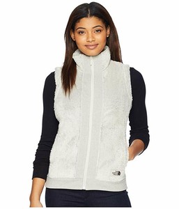 the north face furry fleece vest