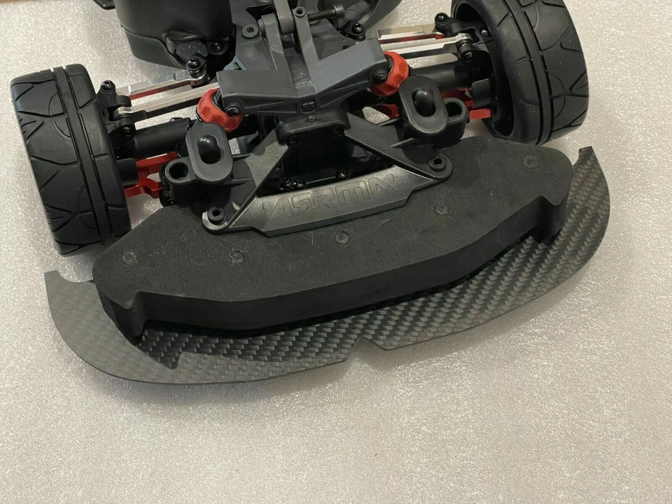 Carbon Fiber Front Splitter Bumper For Arrma Vendetta 3s BLX - Image 3 of 4