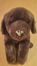 Toys R Us Animal Alley Chocolate Lab Puppy Plush 17"