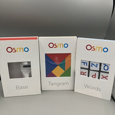 Osmo Bundle Lot - Base, Words and Tangram