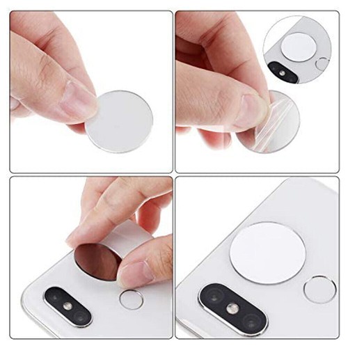 50Pcs 1cm/2cm Mini Circle Mirror Mosaic Wall Tile DIY Making Artwork Handcrafts - Picture 8 of 14