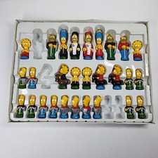 Pieza de juego de mesa de repuesto de ajedrez Simpsons 3D ELIGE TU PIEZA vintage años 90