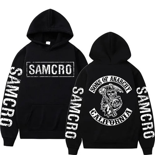 Sons of Anarchy SAMCRO Graphic Hoodie Man Streetwear Autumn Men Womnen High - Picture 19 of 32