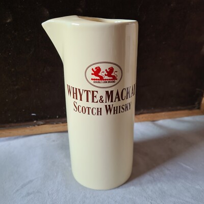 'Whyte & MacKay' Whisky Wasserkanne, Wade PDM, Eisstopp am Hals, kein Griff. 18 cm