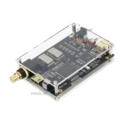 Digital USB Interface with Normal Crystal Oscillator I2S Support Coaxial 384K