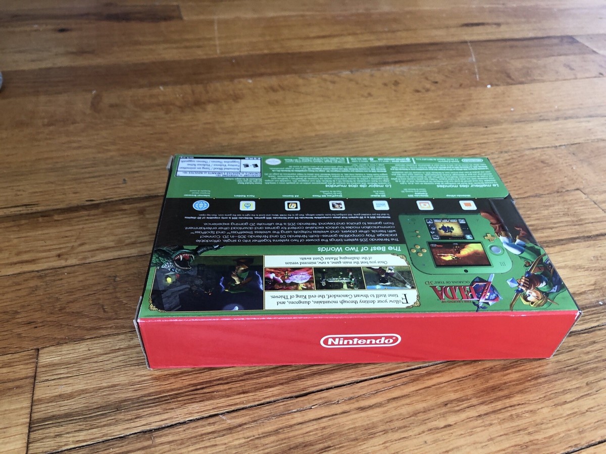Nintendo 2DS CONSOLE Link Edition with The Legend of Zelda
