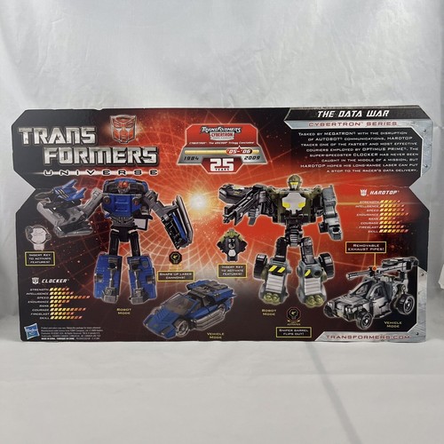 2009 Transformers Universe 25th DATA WAR CLOCKER HARDTOP NEW SEALED - Picture 2 of 3