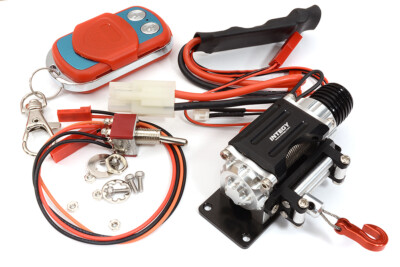 CNC Machined T3 Realistic Mega Winch W/Wireless Module For 1/10 Scale