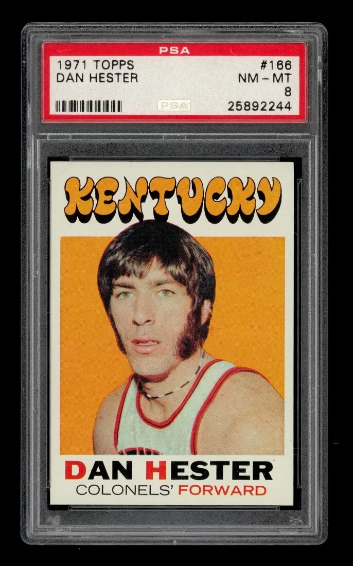 Dan Hester trading card