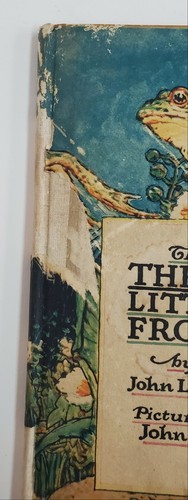 The Three Little Frogs John L. Mee The P.F. Volland Co. 13th Edition 1924 signed - Picture 2 of 11