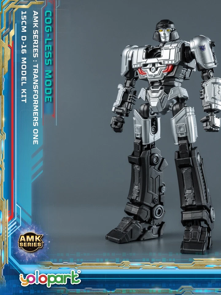 YoloPark AMK Transformer One D-16 Mega Tron Assembly Model Kit Christmas gift - Image 3 of 4