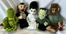 Univ. Monsters 9" Plush Lot 5 Dracula, Wolfman, Frank, Bride, Creature NWT