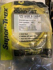 TPC WIRE CABLE 84902 DOUBLE-ENDED CORDSET LOT OF 3