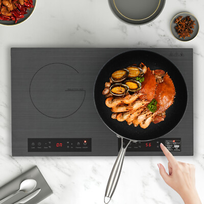 #ad #ad Portable Induction Cooktop Countertop Dual Cooker Burner Stove Hot Plate 4000W $134.37