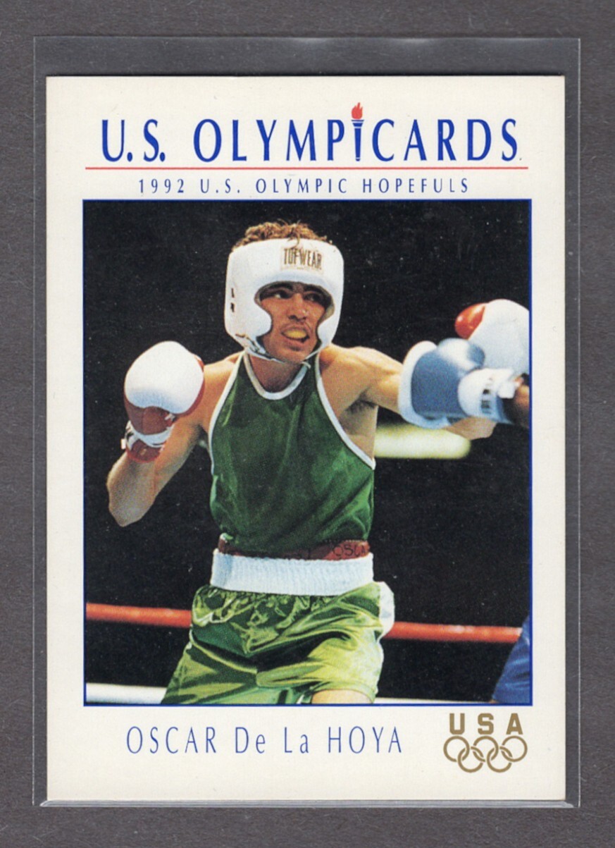 1992 Impel US Olympicards Oscar de la Hoya #23 Olympics Boxing Team USA