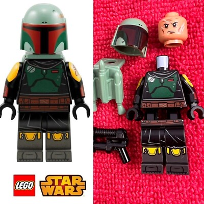 🔥LEGO Star Wars Boba Fett Minifig sw1245 75344 Jet Pack Blaster