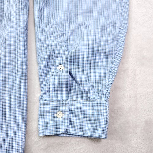 Camisa Polo Ralph Lauren 2XL Azul a Cuadros Informal Botones Calce Clásico - Imagen 2 de 8