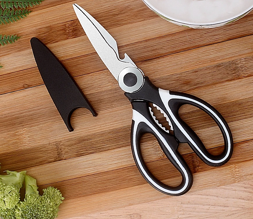 Stainless Steel Kitchen Scissors Set Multi Purpose Duty Household Shears