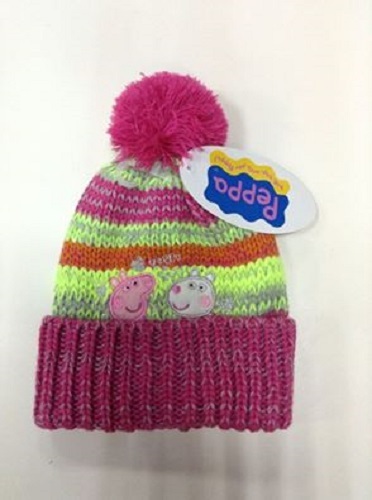 Cappello con bon bon Peppa Pig color fuxia rosa taglia 54 bambina Disney  -50% | eBay