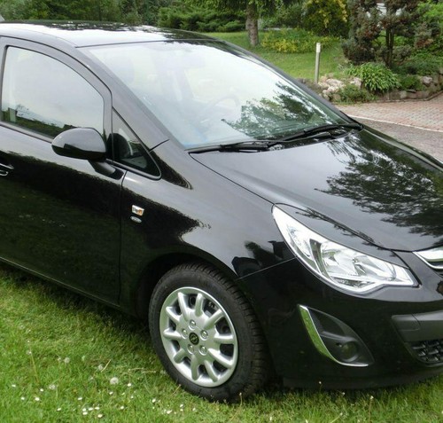 Paupières de phare pour OPEL CORSA D Restylée 2011-2014 Plastique ABS , NEUF - Afbeelding 4 van 9