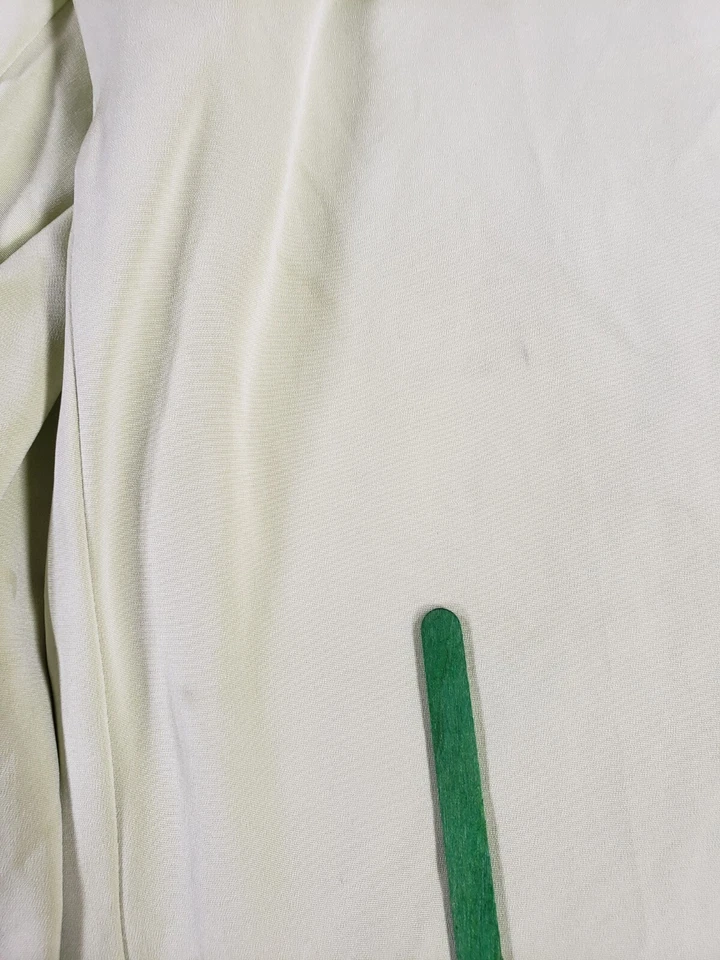 Pantalones de vestir Escada talla 42 seda tiro alto seda verde claro Foto 4 de 4