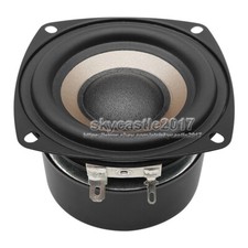 1pcs 3" inch 4/8Ohm 15W HIFI Audio Bass Speaker Stereo Loudspeaker Woofer Horn
