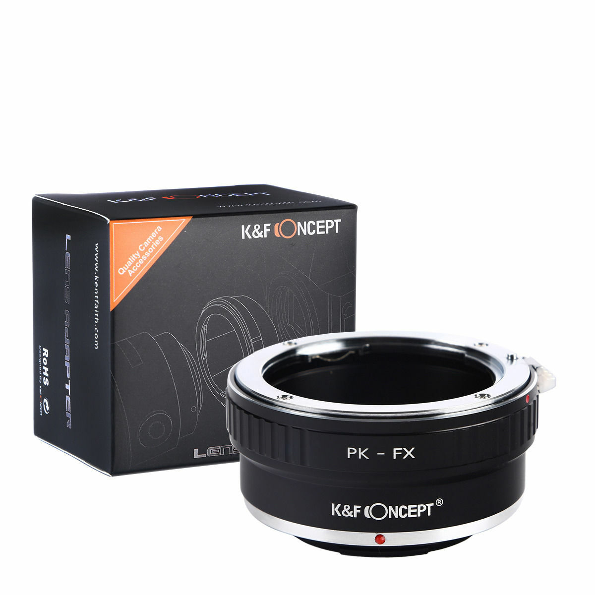 Camera Pentax Fuji Xt2 Lens Mount K&F Concept PK-FX Lens Adapter