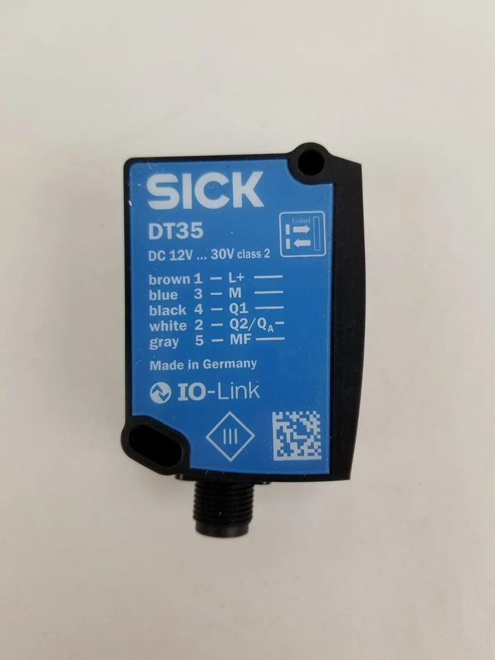 SICK DT35-B15251 Distance Sensor 12m NPN / PNP Push Pull Laser 12 to 30V NEW - Image 2 of 4