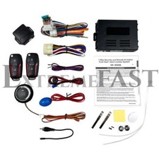 Car Ignition Switch Keyless Entry Remote Starter Engine Push Start Button Kit