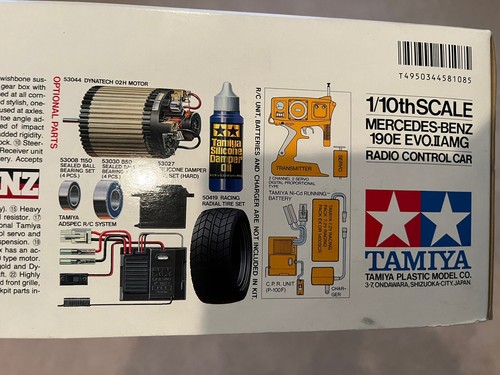 Vintage Tamiya Mercedes Benz 190E Evo.II AMG NIB - Picture 3 of 12