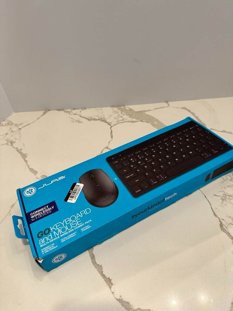 JLab GO Wireless Keyboard and Mouse Bundle - Black