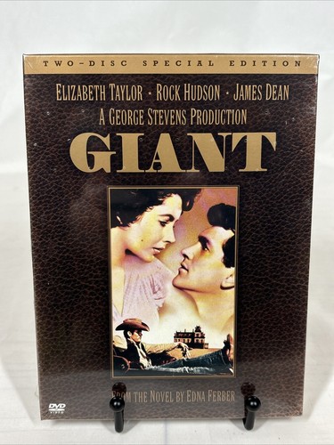 Giant (1956) DVD 2001 2-Disc Special Edition Elizabeth Taylor Rock Hudson NEW