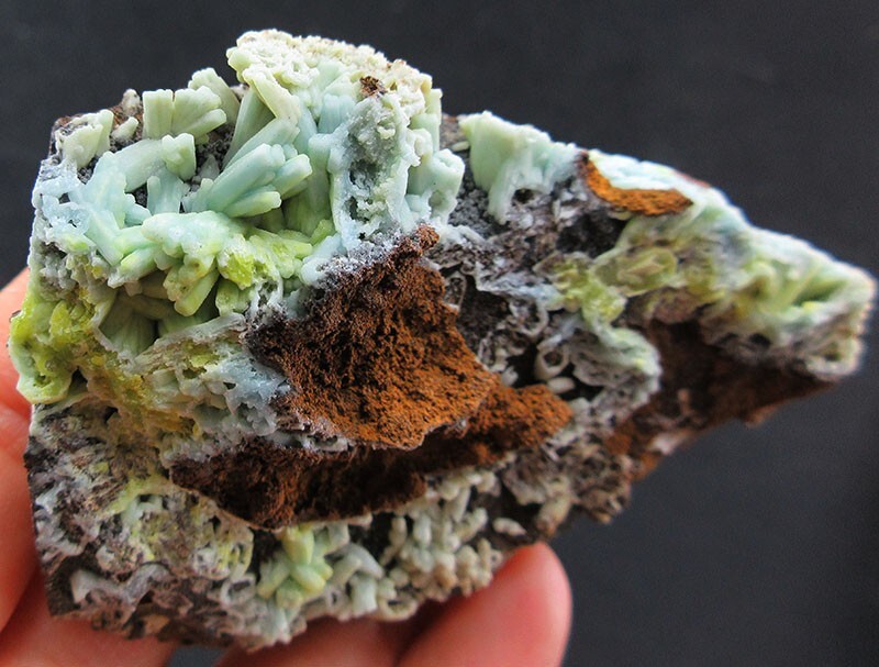 120g rare green/blue Plumbogummite crystal mineral specimen,China! eBay