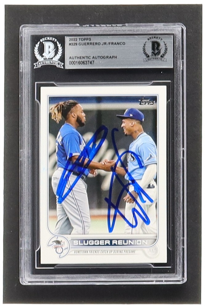 VLADIMIR GUERRERO JR 1 1 AUTOGRAPH CARD