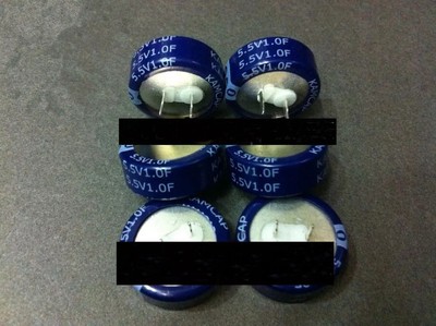 4PCS 1F 5.5V KAMCAP Coin-C Electric Double Layer Farad Super Capacitor Ultra Cap