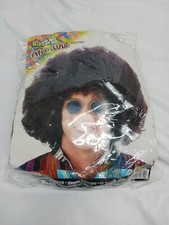 Forum Novelties Unisex Jumbo Hippie Afro Curly Costume Wig Brown