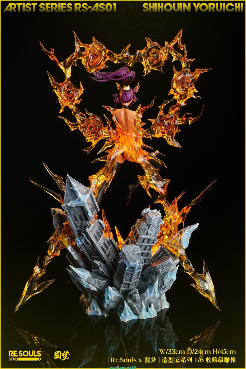RE.SOULS Bleach Shihouin Yoruichi Resin Model In Stock 1/6 Scale
