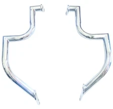 2Pc Engine Guard Highway Crash Bar 4 Yamaha Vstar 1100 XVS1100 Midnight Custom